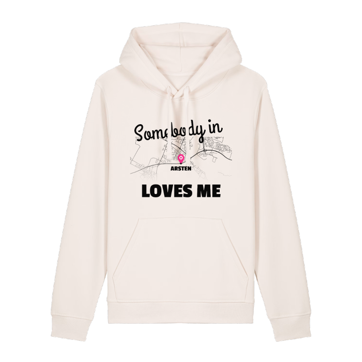 Någon i Arsten älskar mig hoodie – hoodie från PinShirt