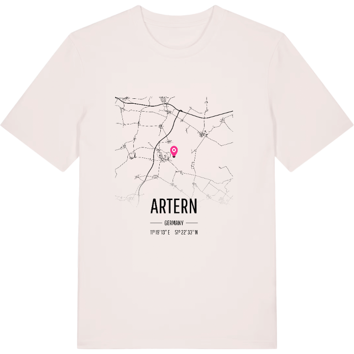 Artern karta t-shirt – t-shirt från PinShirt