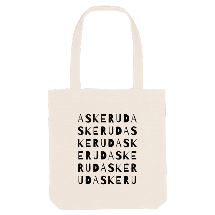 Askerud ordlek tygkasse – tygkasse från PinShirt