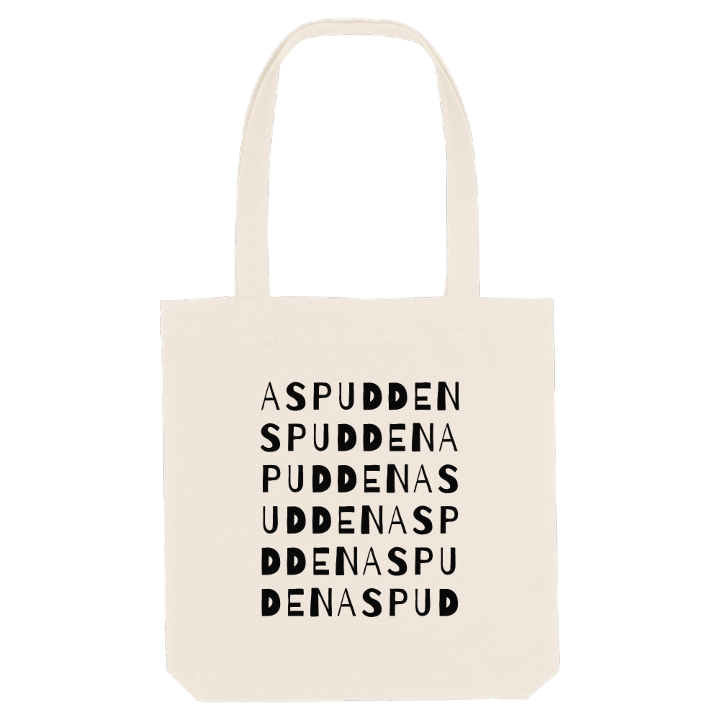 Aspudden ordlek tygkasse – tygkasse från PinShirt