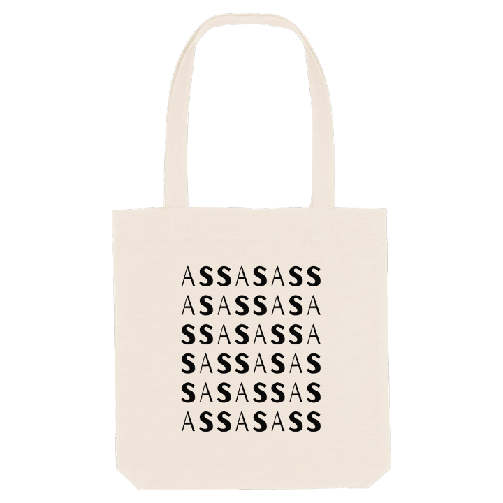 Assas ordlek tygkasse – tygkasse från PinShirt