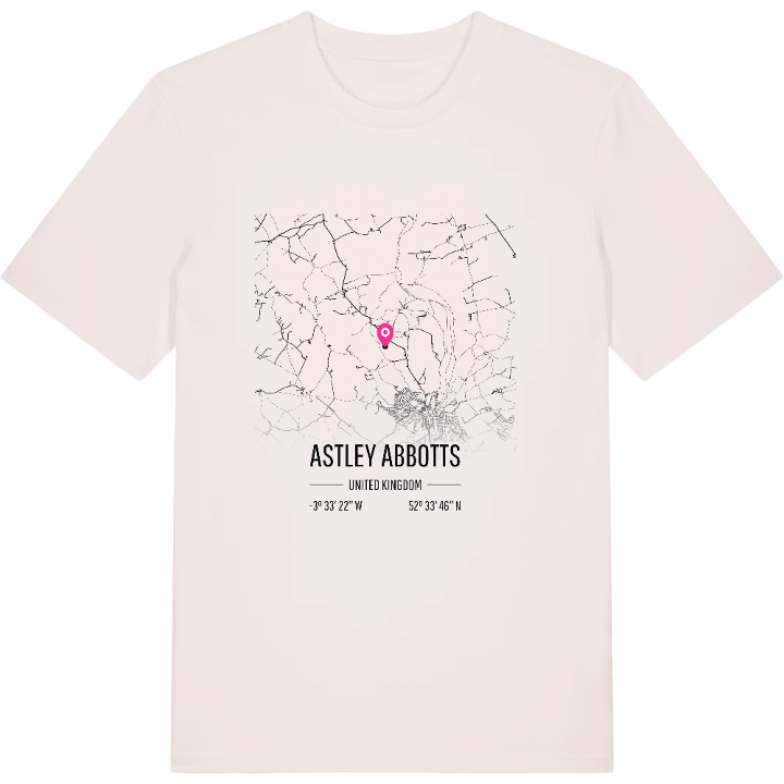 Astley Abbotts karta t-shirt – t-shirt från PinShirt