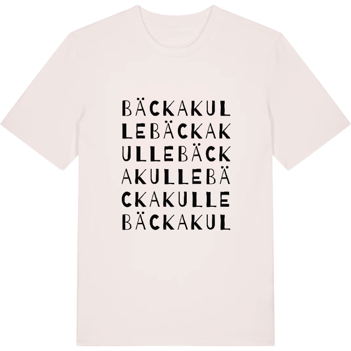 Bäckakulle ordlek t-shirt – t-shirt från PinShirt