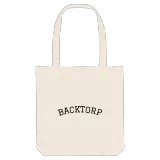 Backtorp böjd tygkasse