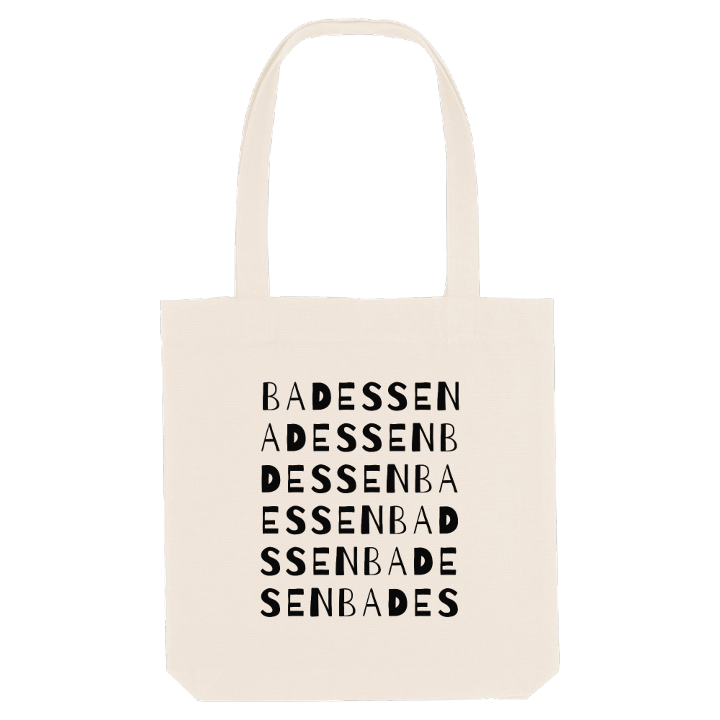 Bad Essen ordlek tygkasse – tygkasse från PinShirt