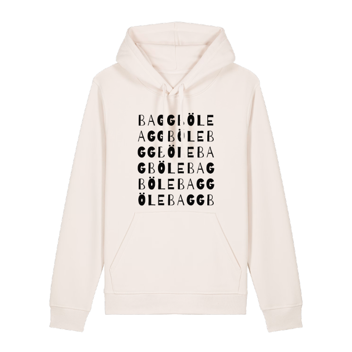 Baggböle ordlek hoodie – hoodie från PinShirt