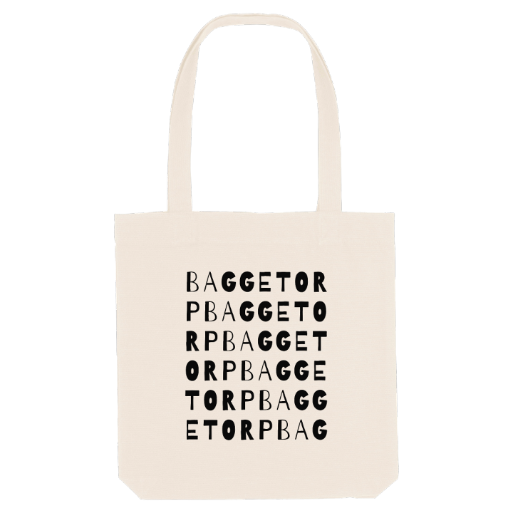 Baggetorp ordlek tygkasse – tygkasse från PinShirt