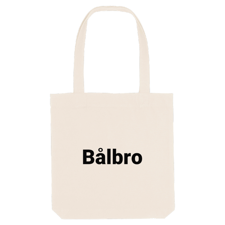 Bålbro fetstil tygkasse – tygkasse från PinShirt