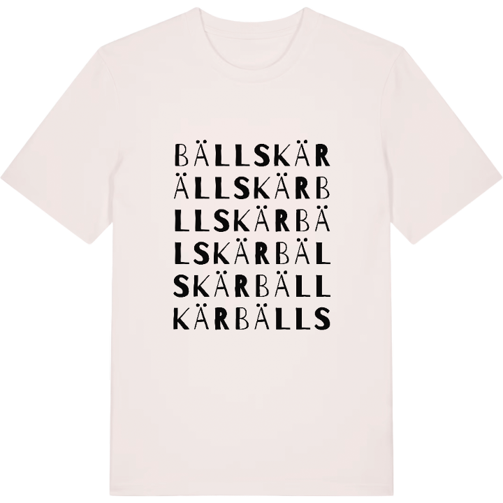 Bällskär ordlek t-shirt – t-shirt från PinShirt