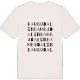 Bambudalen ordlek t-shirt