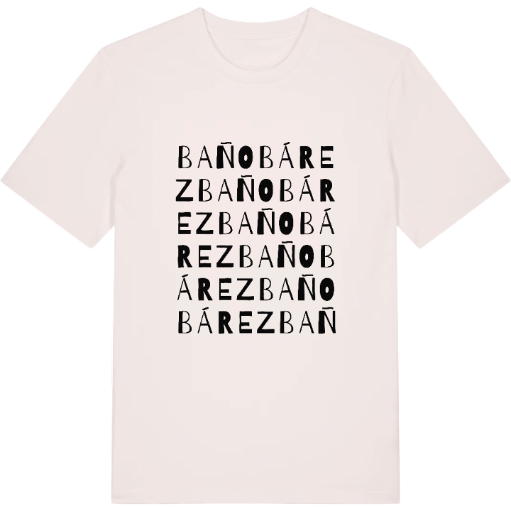 Bañobárez ordlek t-shirt – t-shirt från PinShirt