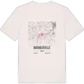 Baraqueville karta t-shirt