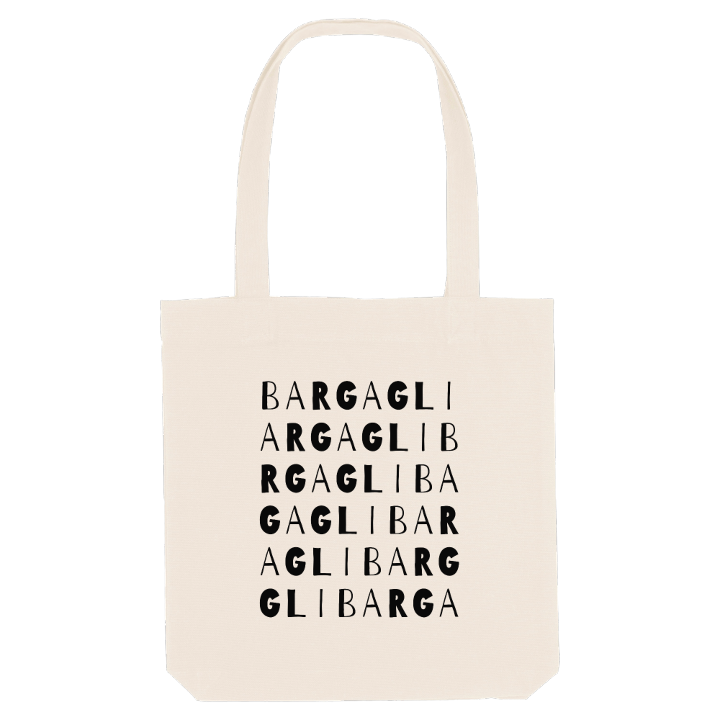 Bargagli ordlek tygkasse – tygkasse från PinShirt