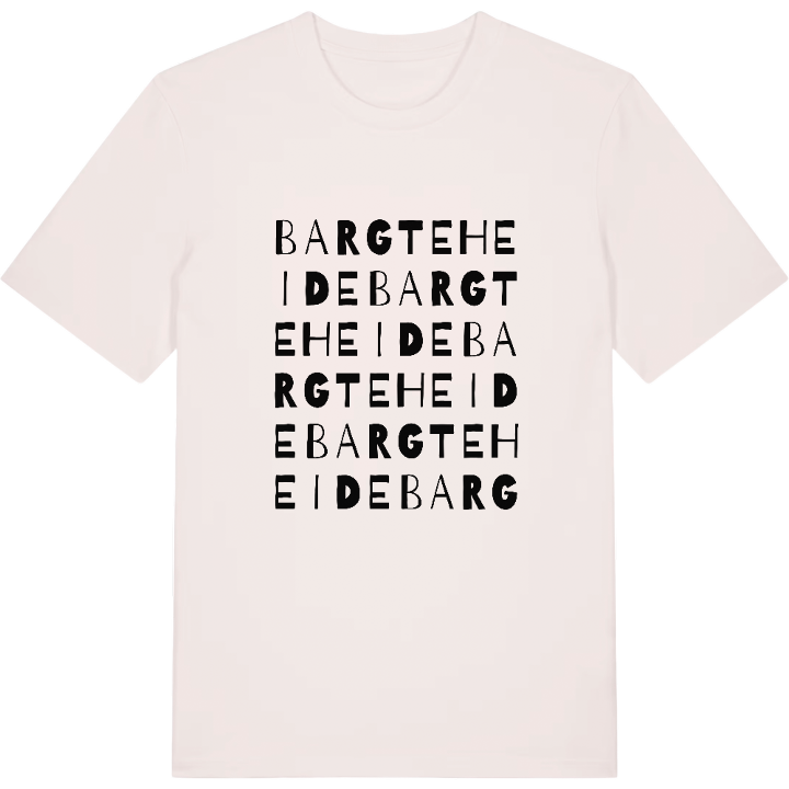 Bargteheide ordlek t-shirt – t-shirt från PinShirt
