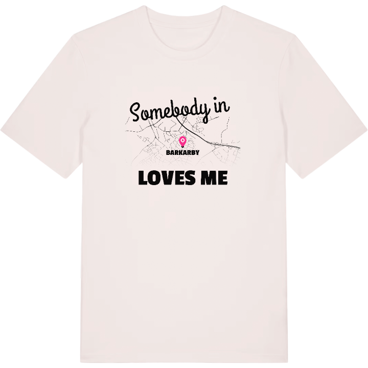 Någon i Barkarby älskar mig t-shirt – t-shirt från PinShirt
