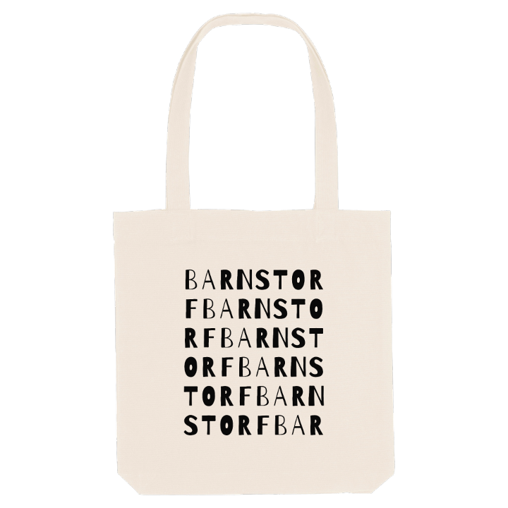 Barnstorf ordlek tygkasse – tygkasse från PinShirt