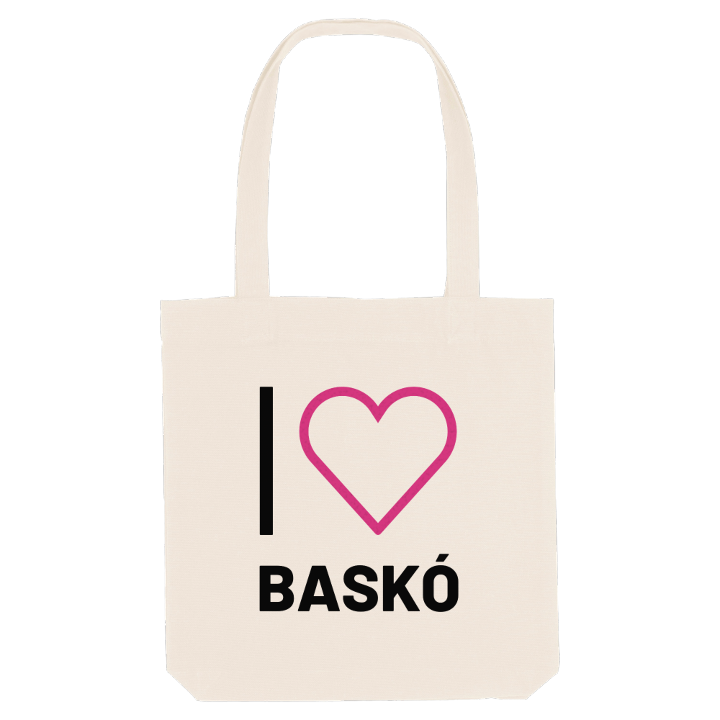 Jag älskar Baskó tygkasse stort tryck – tygkasse från PinShirt
