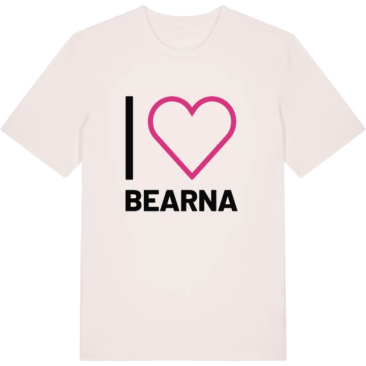 Jag älskar Bearna t-shirt stort tryck – t-shirt från PinShirt