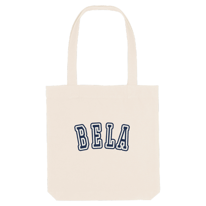Bela college tygkasse – tygkasse från PinShirt