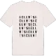 Bellvís ordlek t-shirt