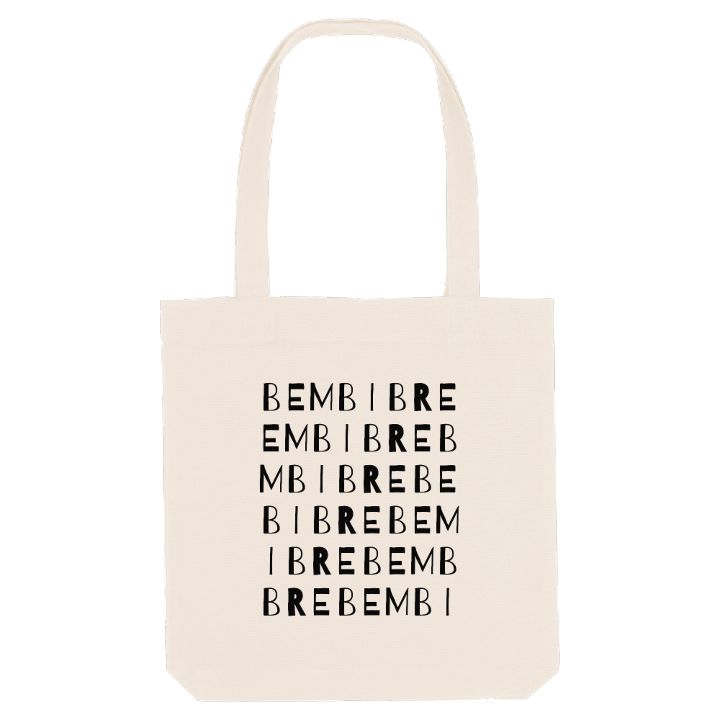 Bembibre ordlek tygkasse – tygkasse från PinShirt