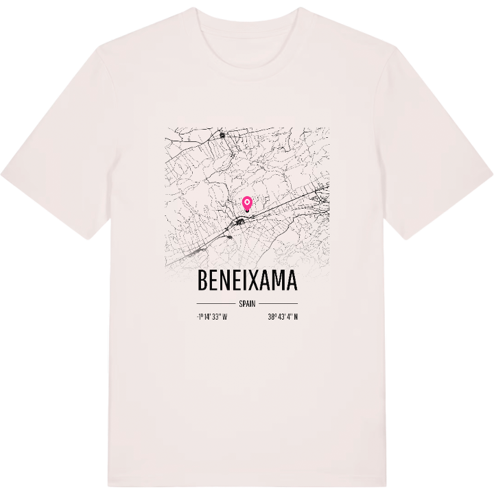 Beneixama karta t-shirt – t-shirt från PinShirt