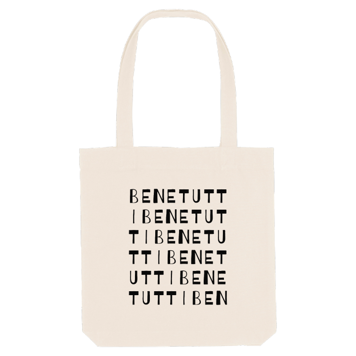 Benetutti ordlek tygkasse – tygkasse från PinShirt
