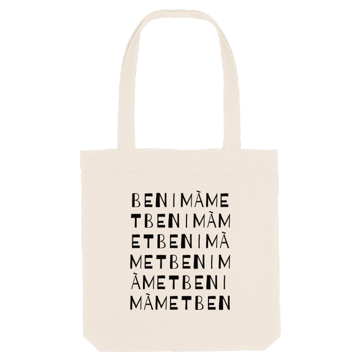 Benimàmet ordlek tygkasse – tygkasse från PinShirt