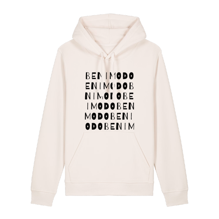 Benimodo ordlek hoodie – hoodie från PinShirt