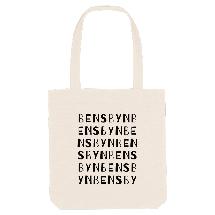 Bensbyn ordlek tygkasse – tygkasse från PinShirt