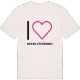 Jag älskar Berge Utigården t-shirt stort tryck