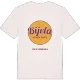 Bijela cirkel t-shirt
