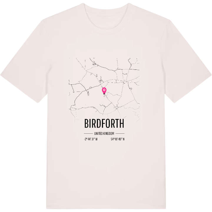 Birdforth karta t-shirt – t-shirt från PinShirt