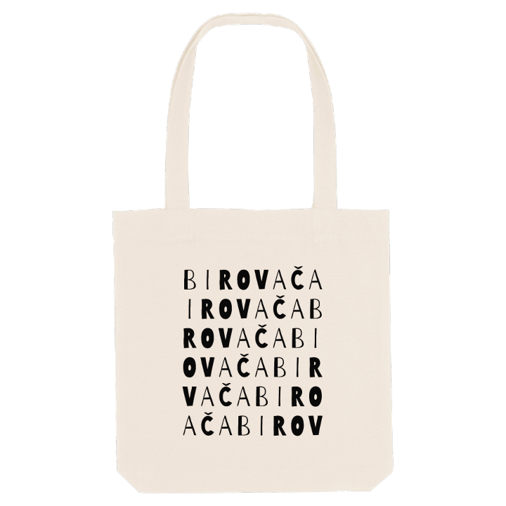 Birovača ordlek tygkasse – tygkasse från PinShirt