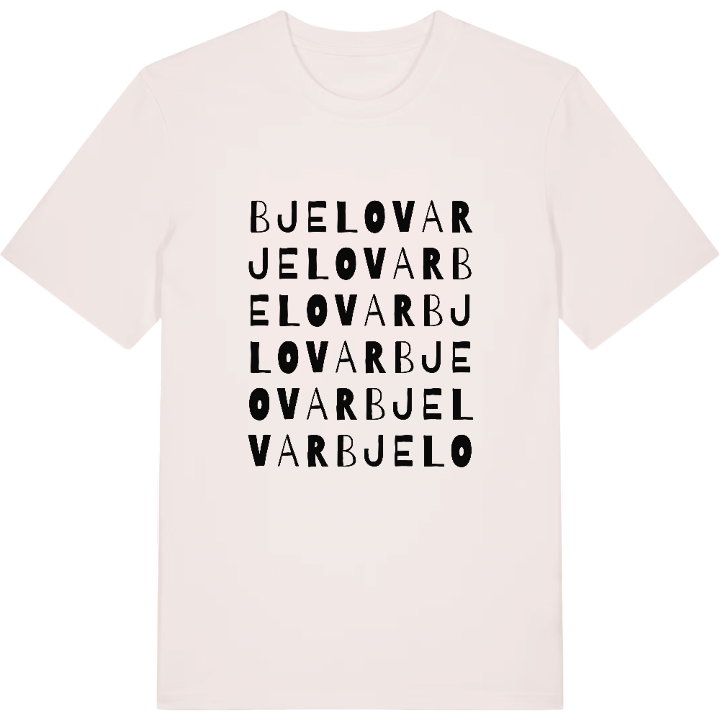 Bjelovar ordlek t-shirt – t-shirt från PinShirt
