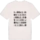 Björklundvallen ordlek t-shirt