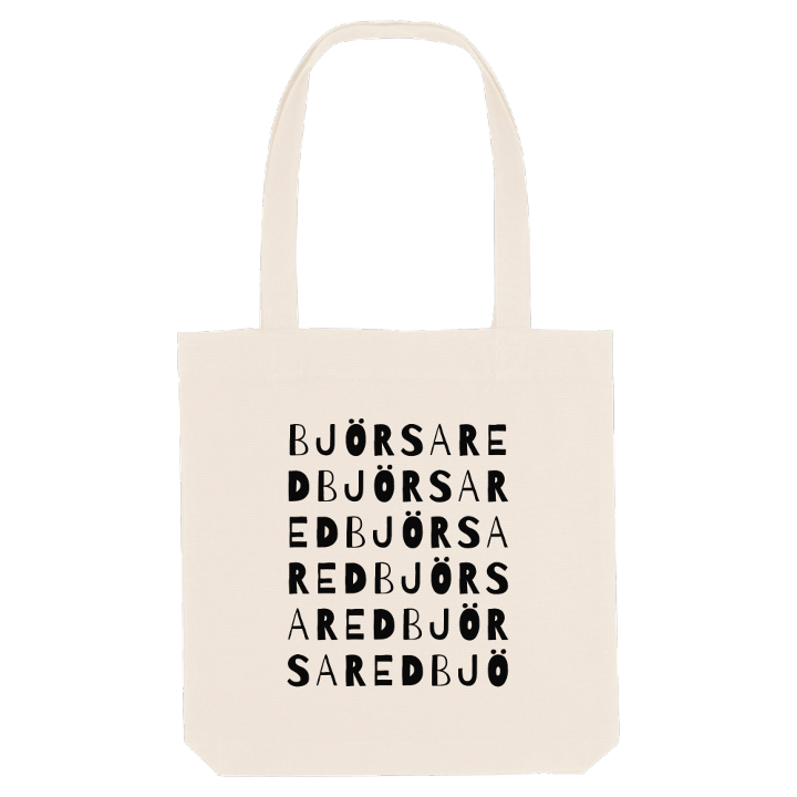 Björsared ordlek tygkasse – tygkasse från PinShirt