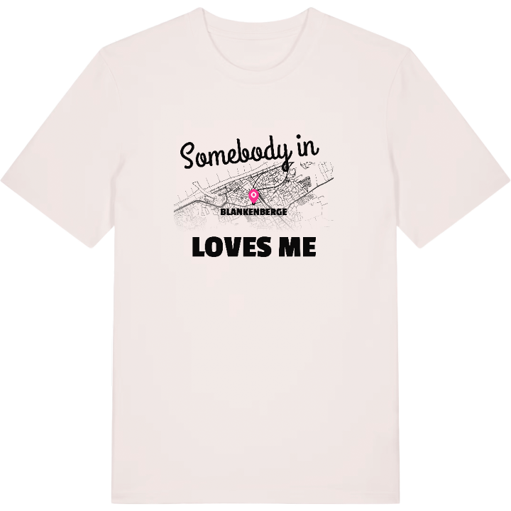 Någon i Blankenberge älskar mig t-shirt – t-shirt från PinShirt