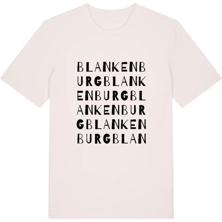 Blankenburg ordlek t-shirt – t-shirt från PinShirt