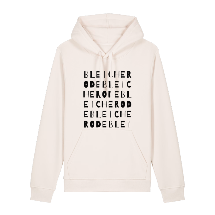Bleicherode ordlek hoodie – hoodie från PinShirt