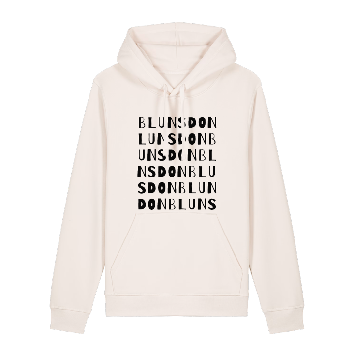 Blunsdon ordlek hoodie – hoodie från PinShirt