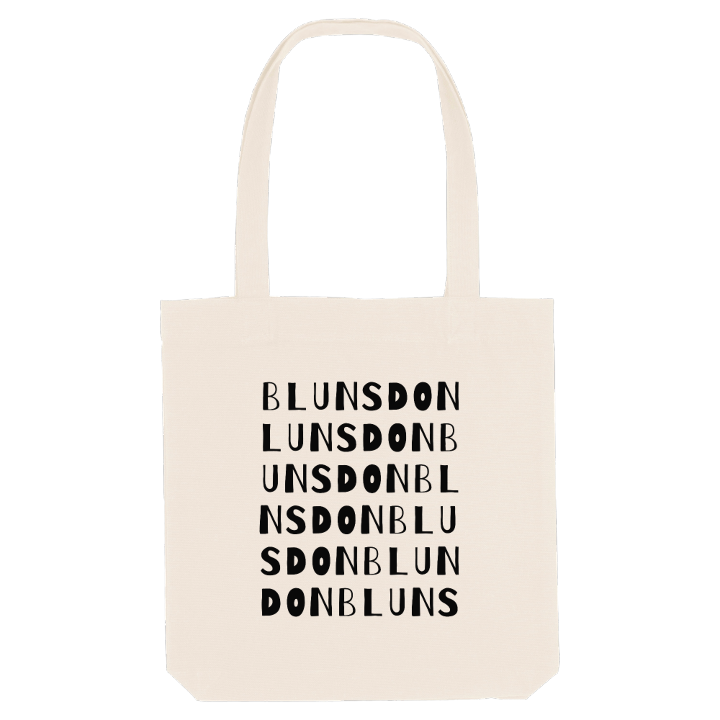 Blunsdon ordlek tygkasse – tygkasse från PinShirt
