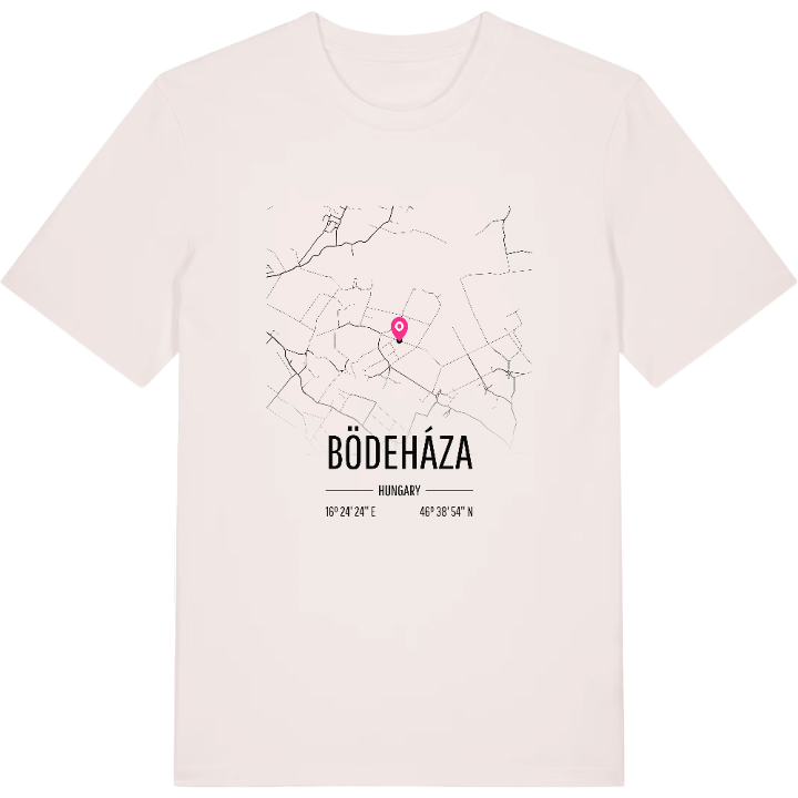 Bödeháza karta t-shirt – t-shirt från PinShirt