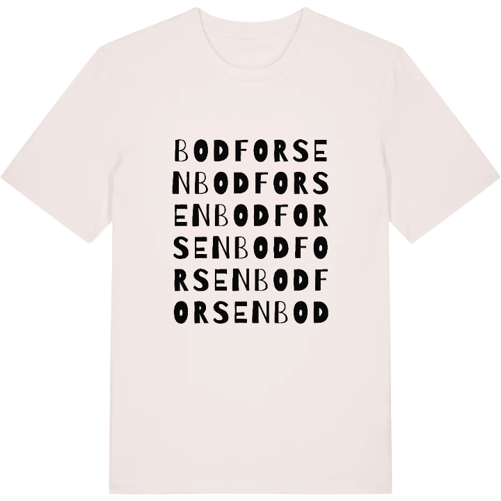 Bodforsen ordlek t-shirt – t-shirt från PinShirt