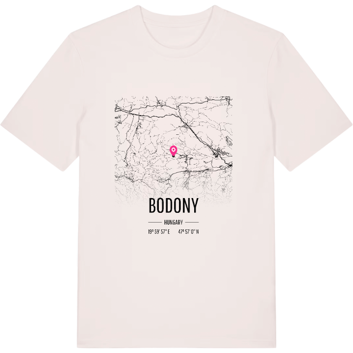 Bodony karta t-shirt – t-shirt från PinShirt