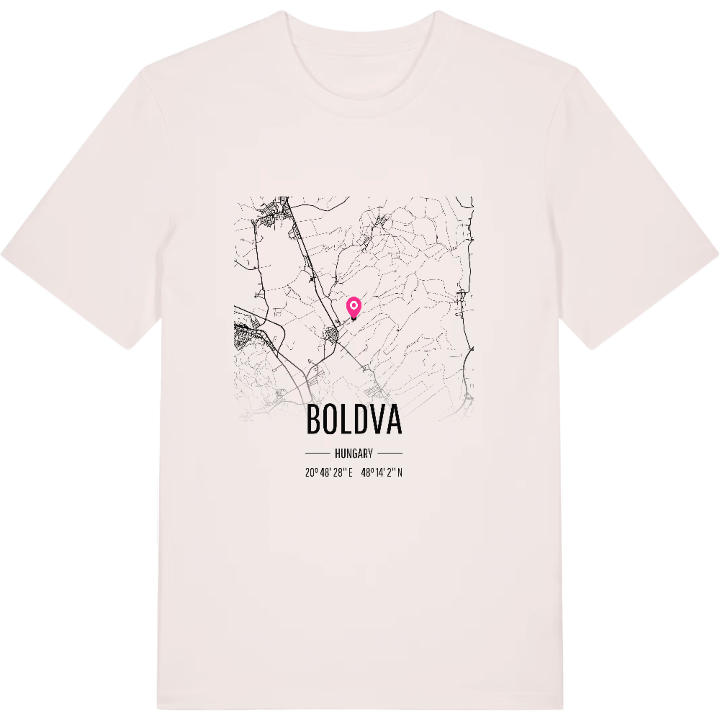 Boldva karta t-shirt – t-shirt från PinShirt