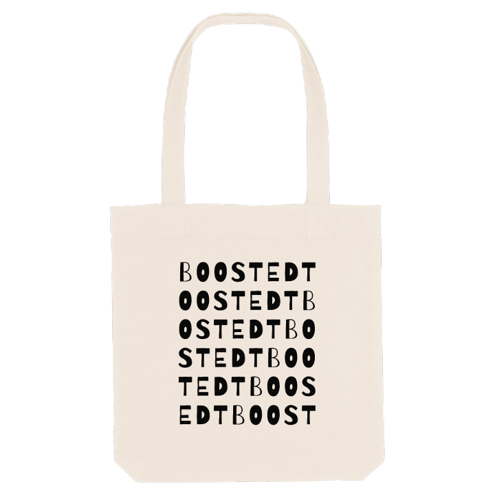 Boostedt ordlek tygkasse – tygkasse från PinShirt