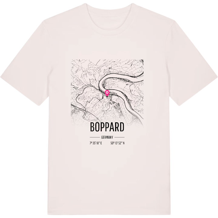 Boppard karta t-shirt – t-shirt från PinShirt