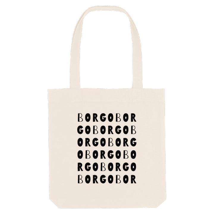Borgo ordlek tygkasse – tygkasse från PinShirt