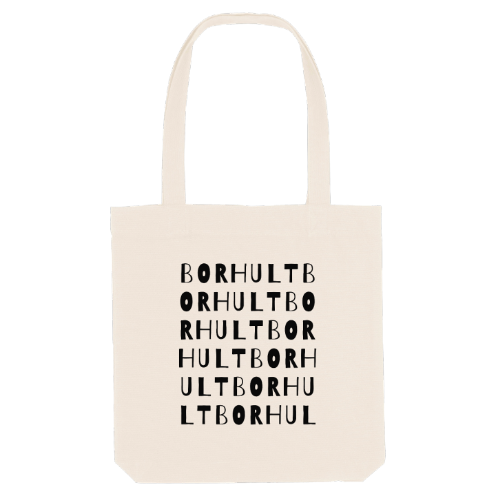 Borhult ordlek tygkasse – tygkasse från PinShirt